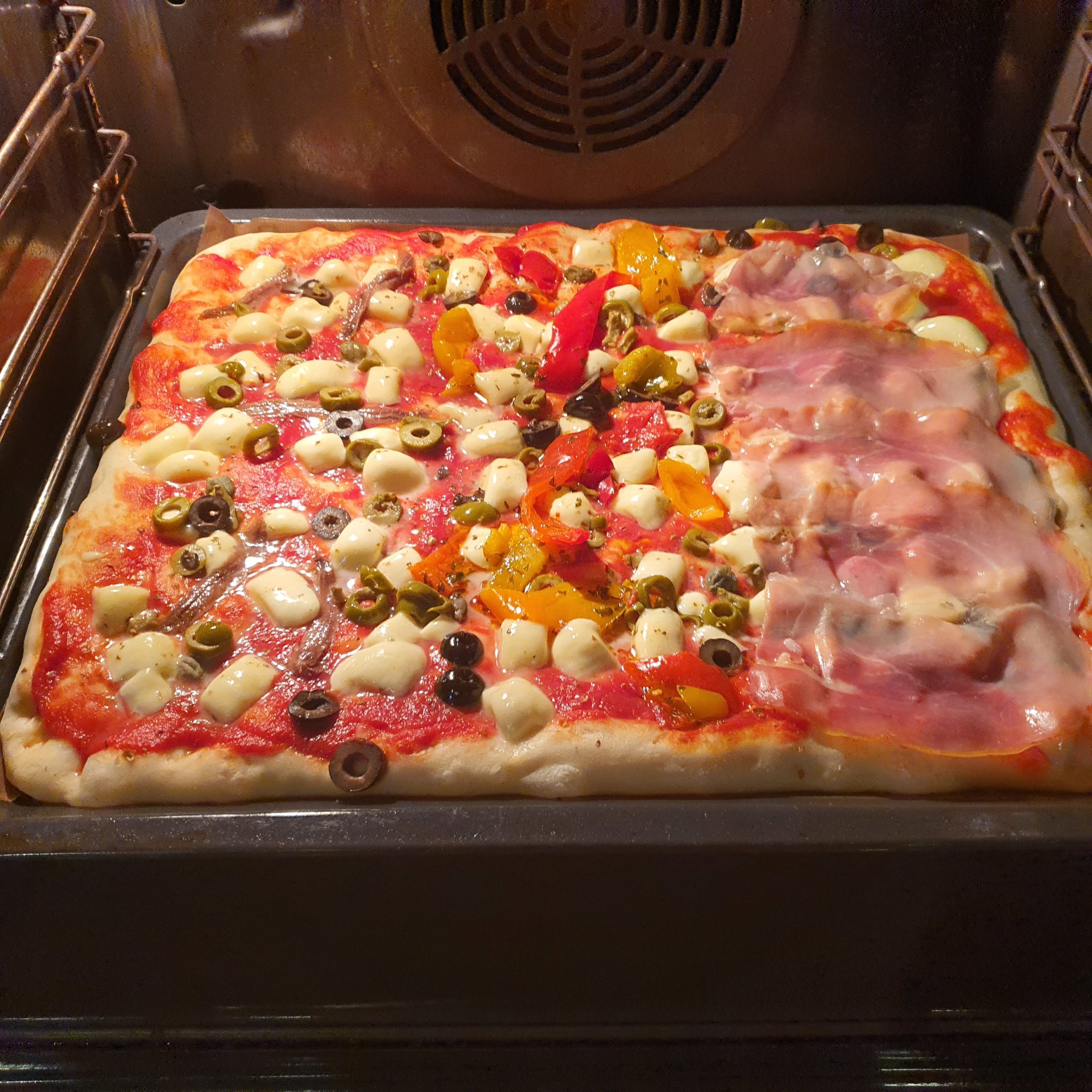 Teglia pizza forno